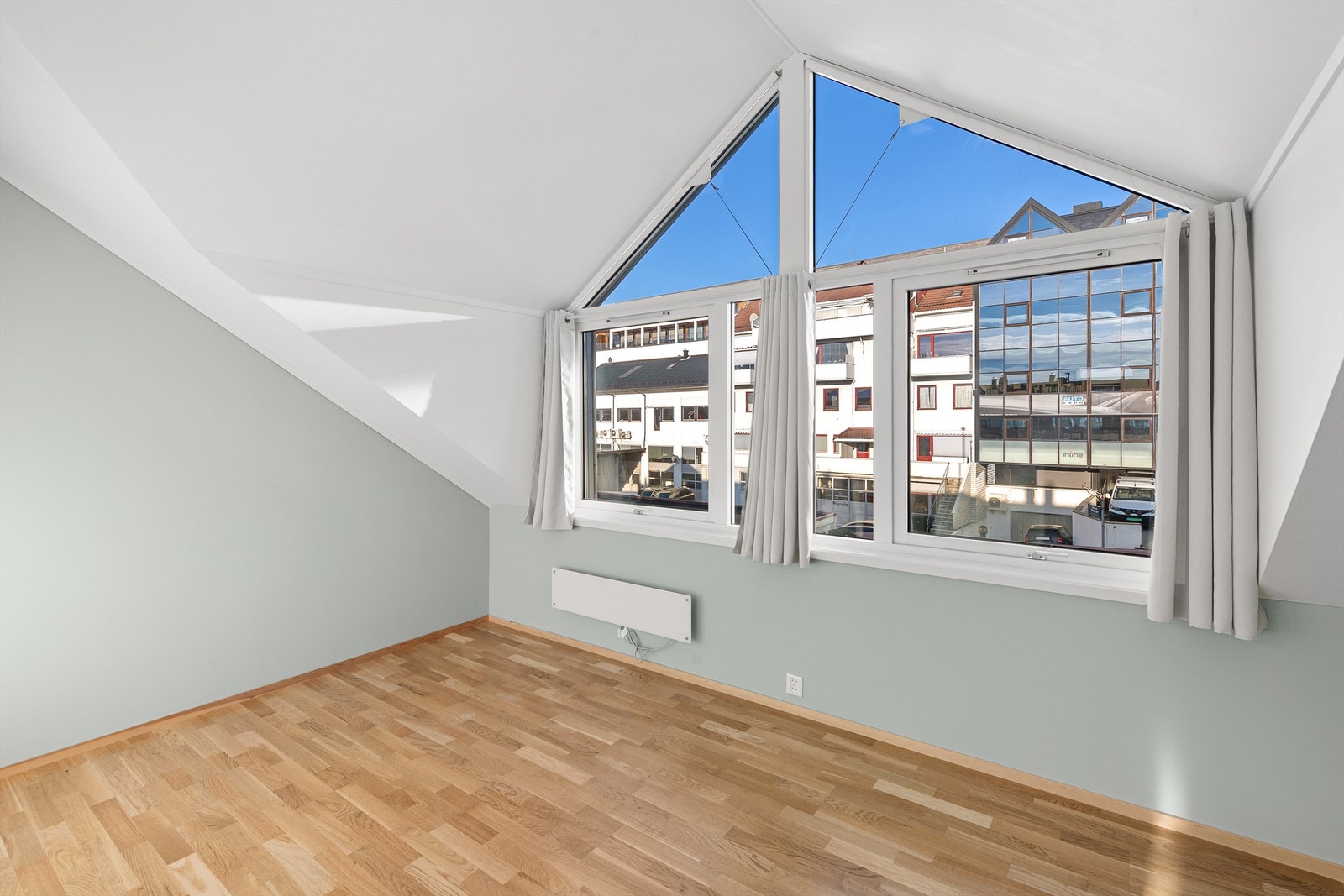 Det er ett soverom i leiligheten Galleribilde