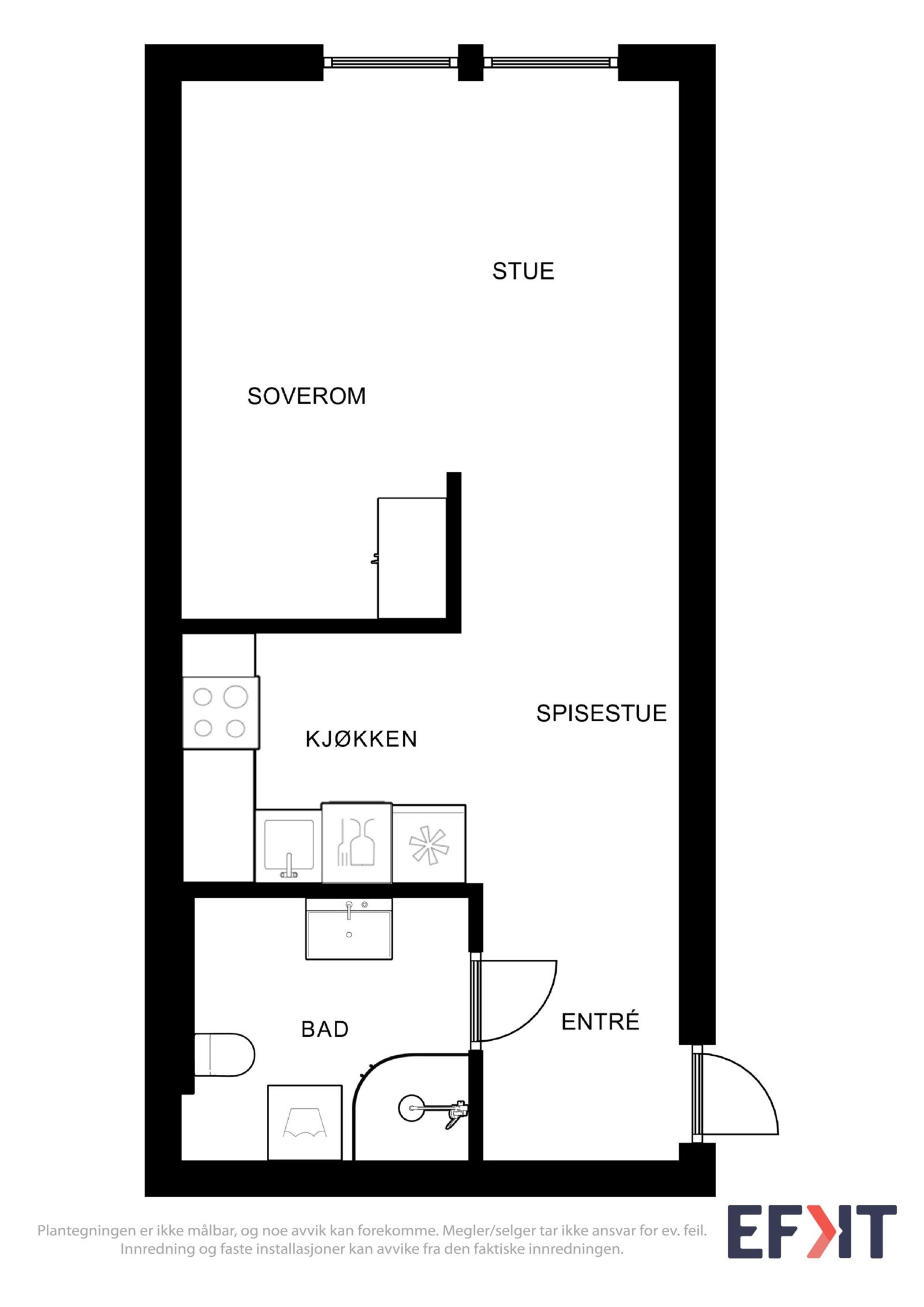Plantegning. Galleribilde