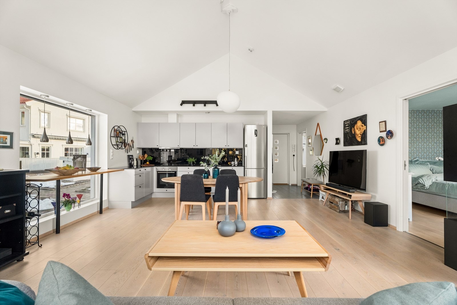 Her kan man nyte gode måltider og hyggelige sammenkomster. Galleribilde