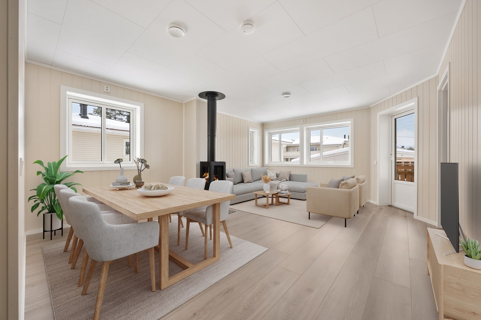 Velkommen til Hjerastubben 8A! - Digitalt stylet. Galleribilde