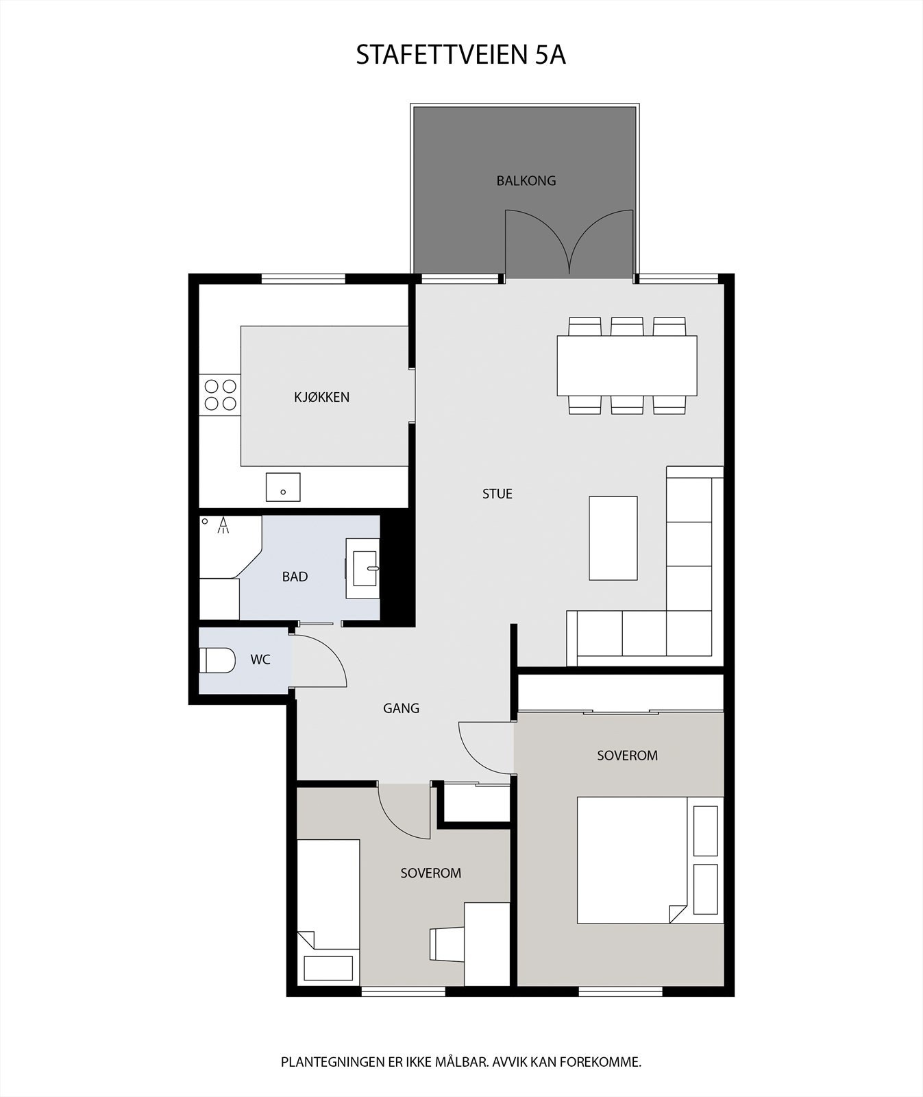 Plantegning Galleribilde