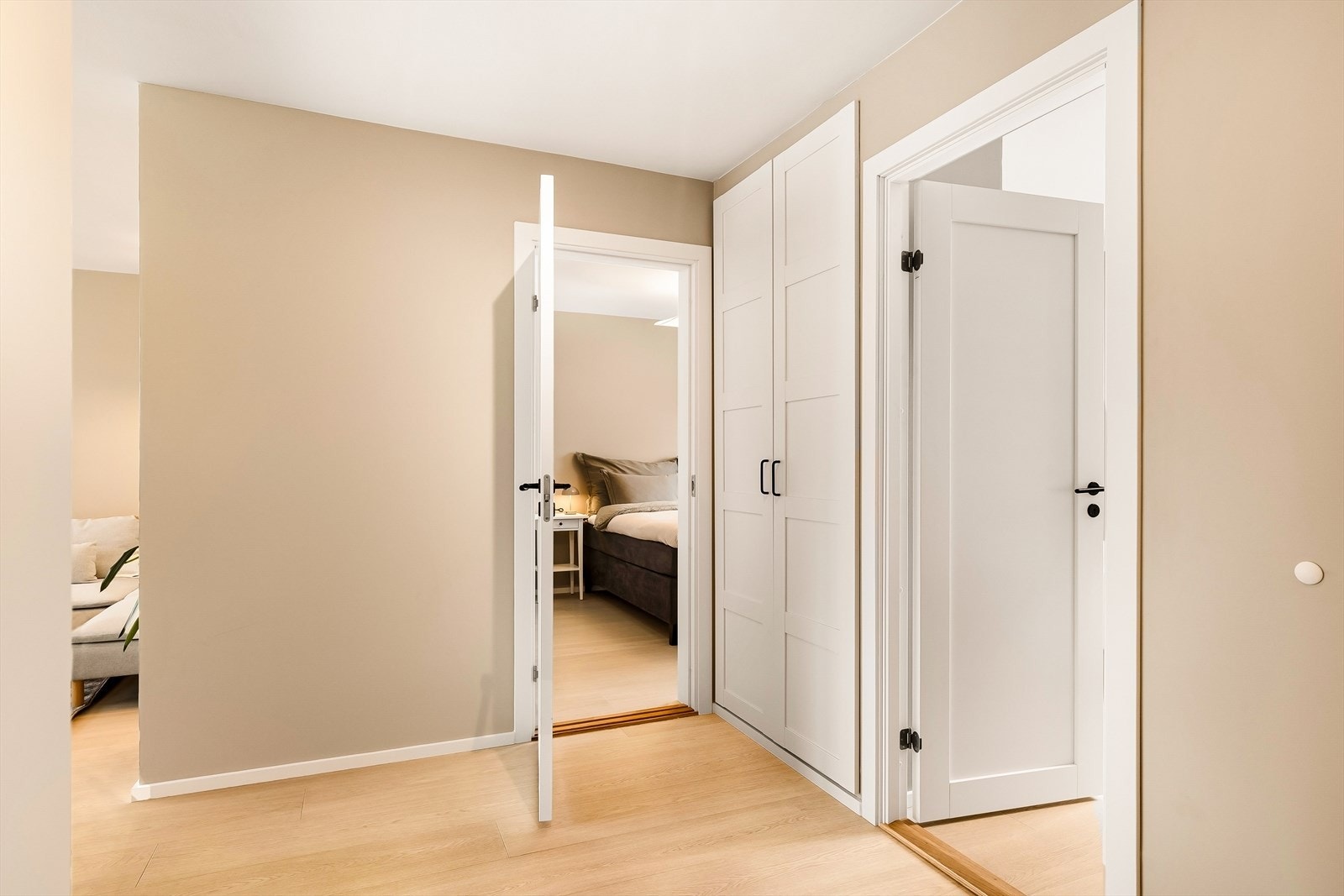 Leiligheten har to soverom, begge av romslig størrelse. Galleribilde