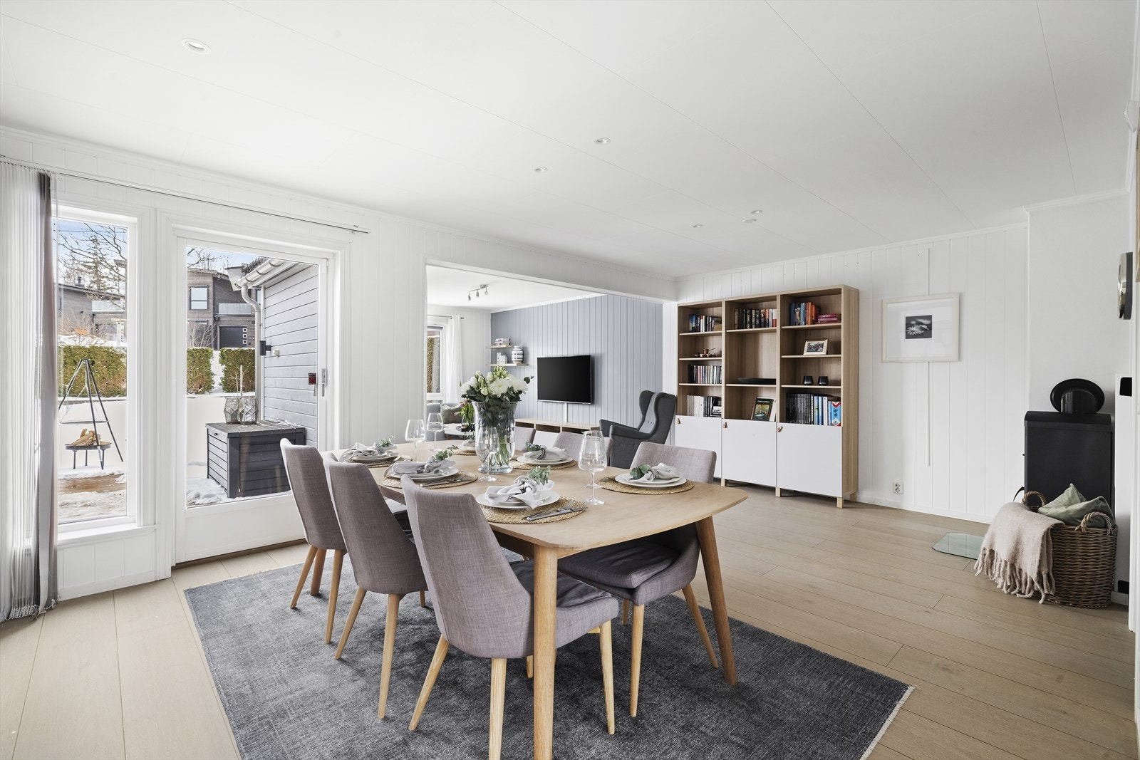 Overflatene - både på vegger og gulv ble pusset opp i 2019. Galleribilde