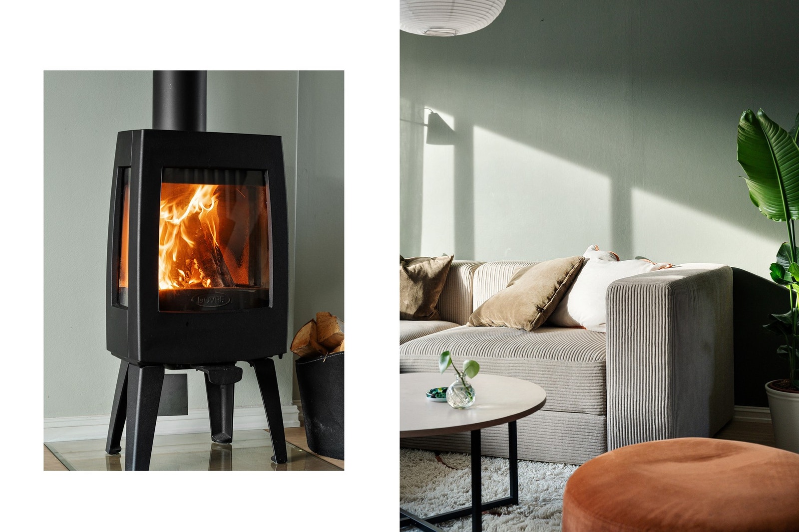 Peisovn bidrar med både varme og hyggelig atmosfære Galleribilde