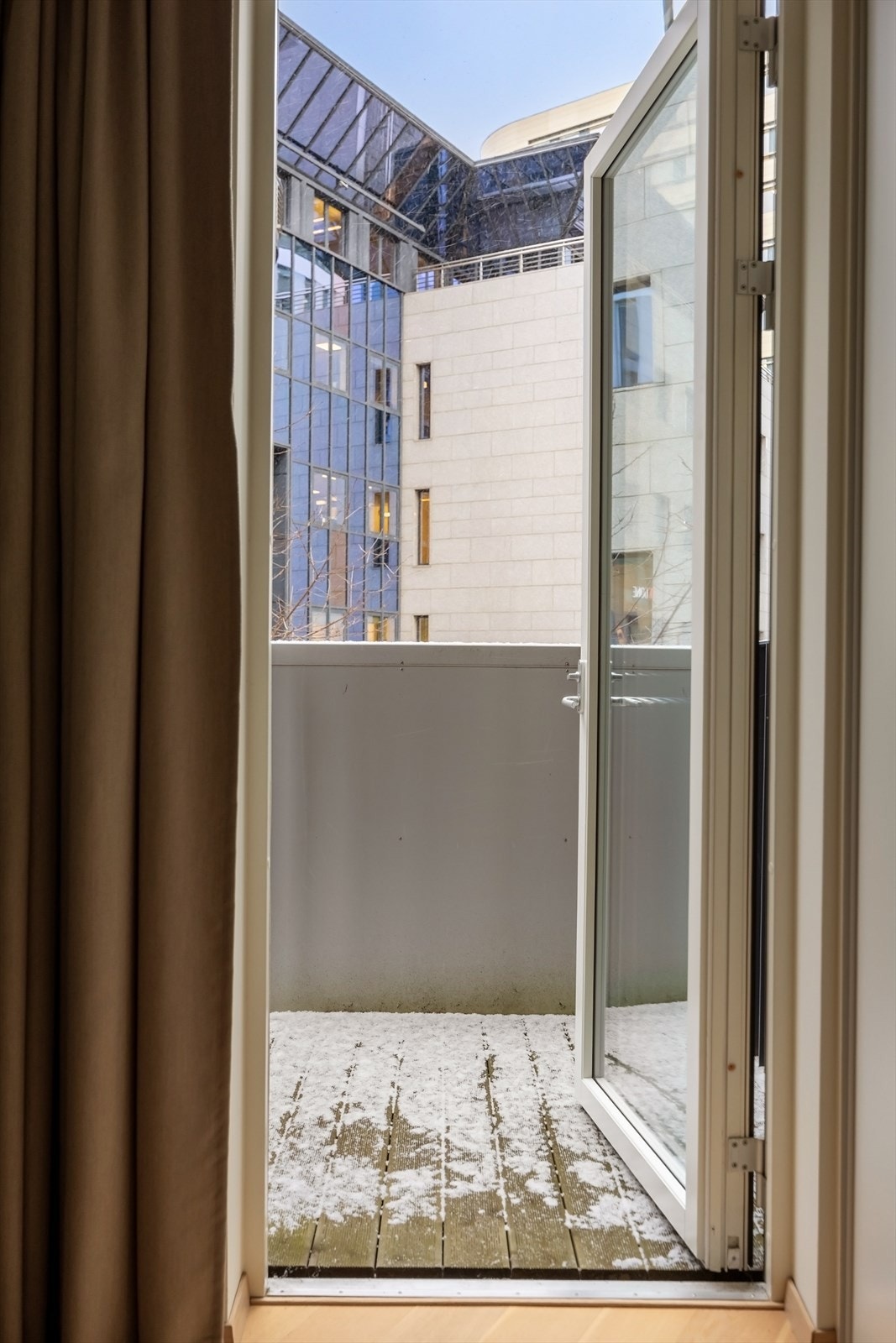 Hyggelig soveromsbalkong Galleribilde