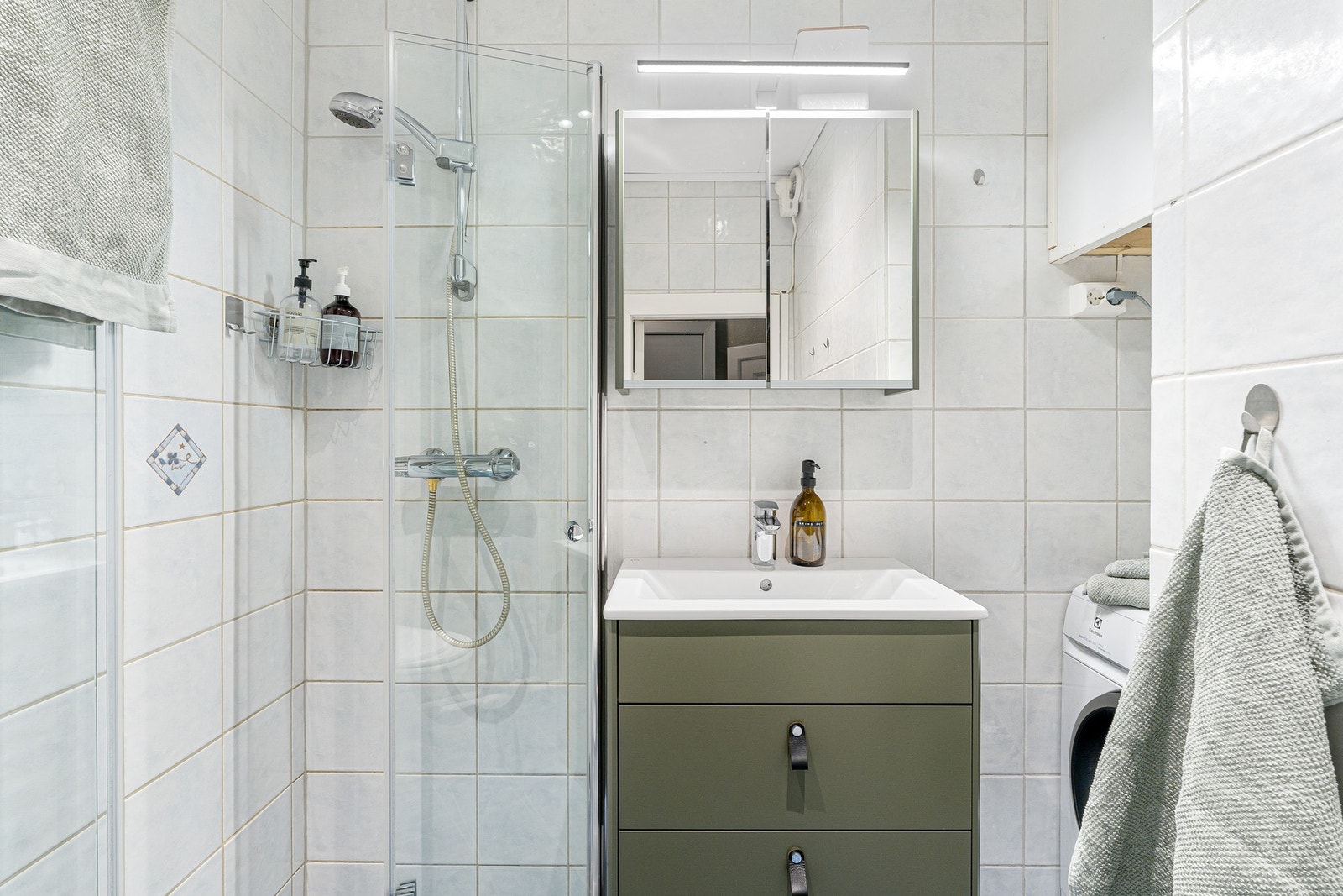 Moderne baderomsinnredningen fra 2022. Galleribilde