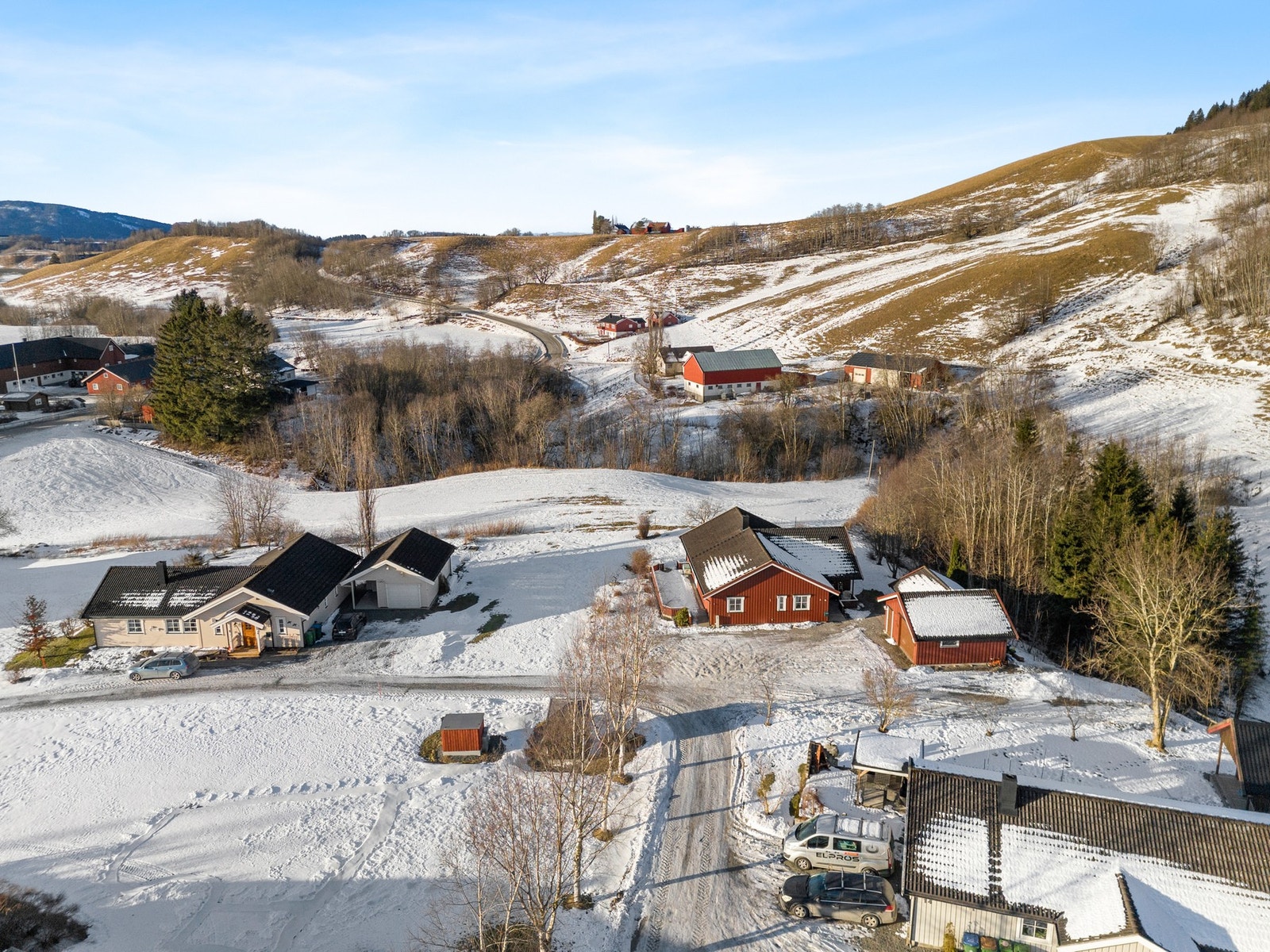 Boligen ligger pent til. Galleribilde