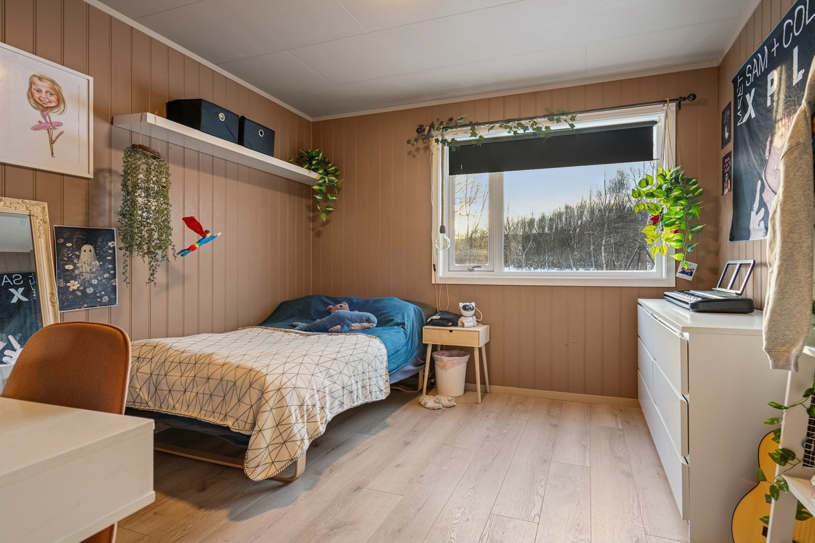 Soverom II - De to andre soverommene passer utmerket som barnerom eller gjesterom Galleribilde