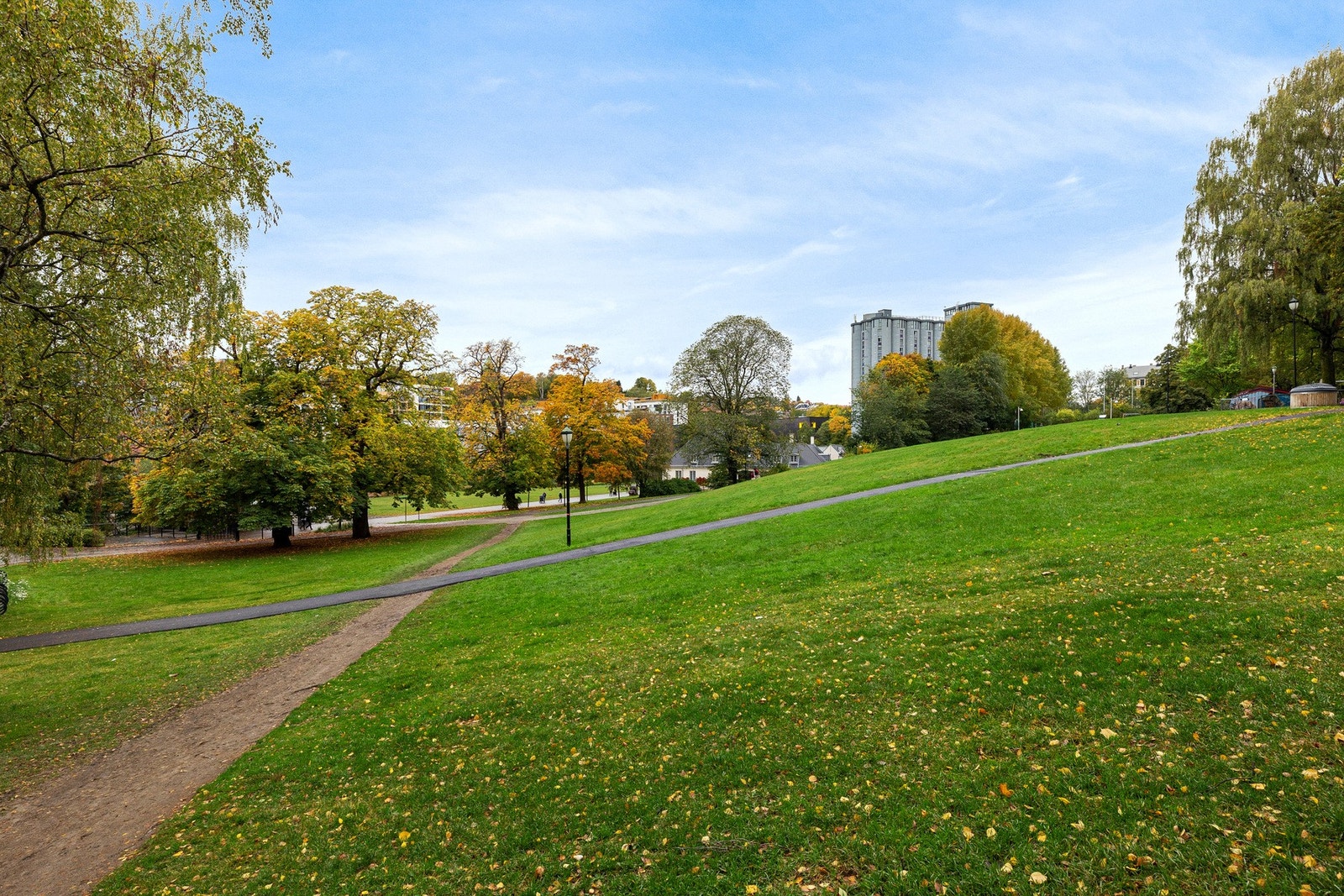 Flere flotte parker og grøntområder i kort gangavstand. Galleribilde