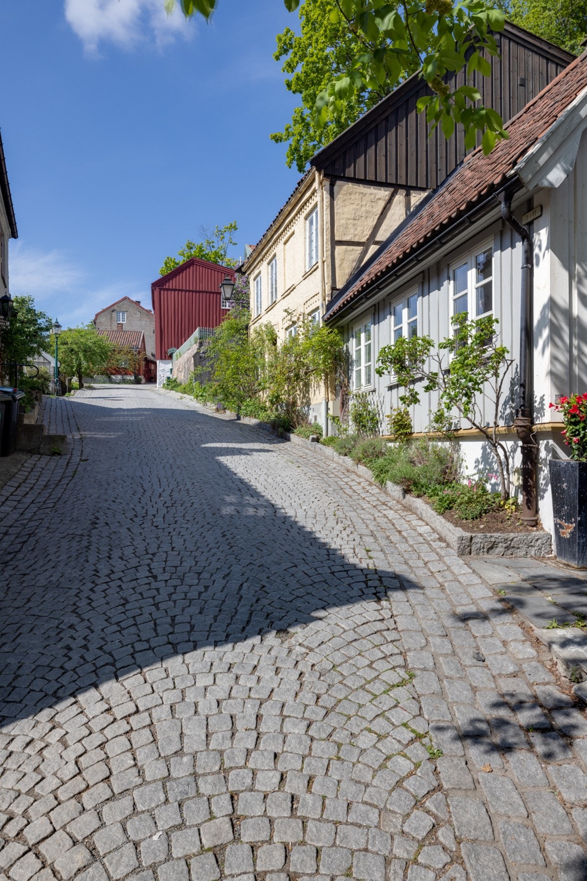 Et sjarmerende nabolag med historisk bebyggelse, samtidig supersentralt med nærhet til alt du trenger i hverdagen. Galleribilde