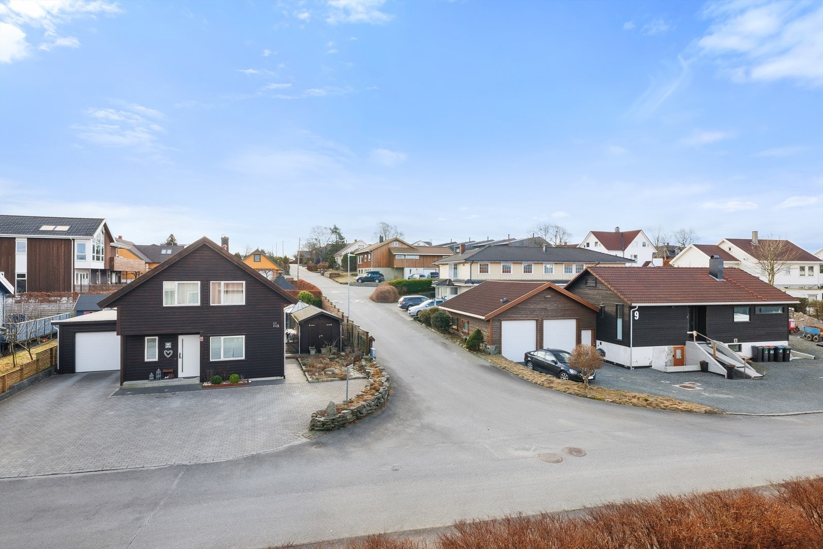 Utsikt fra terrassen Galleribilde