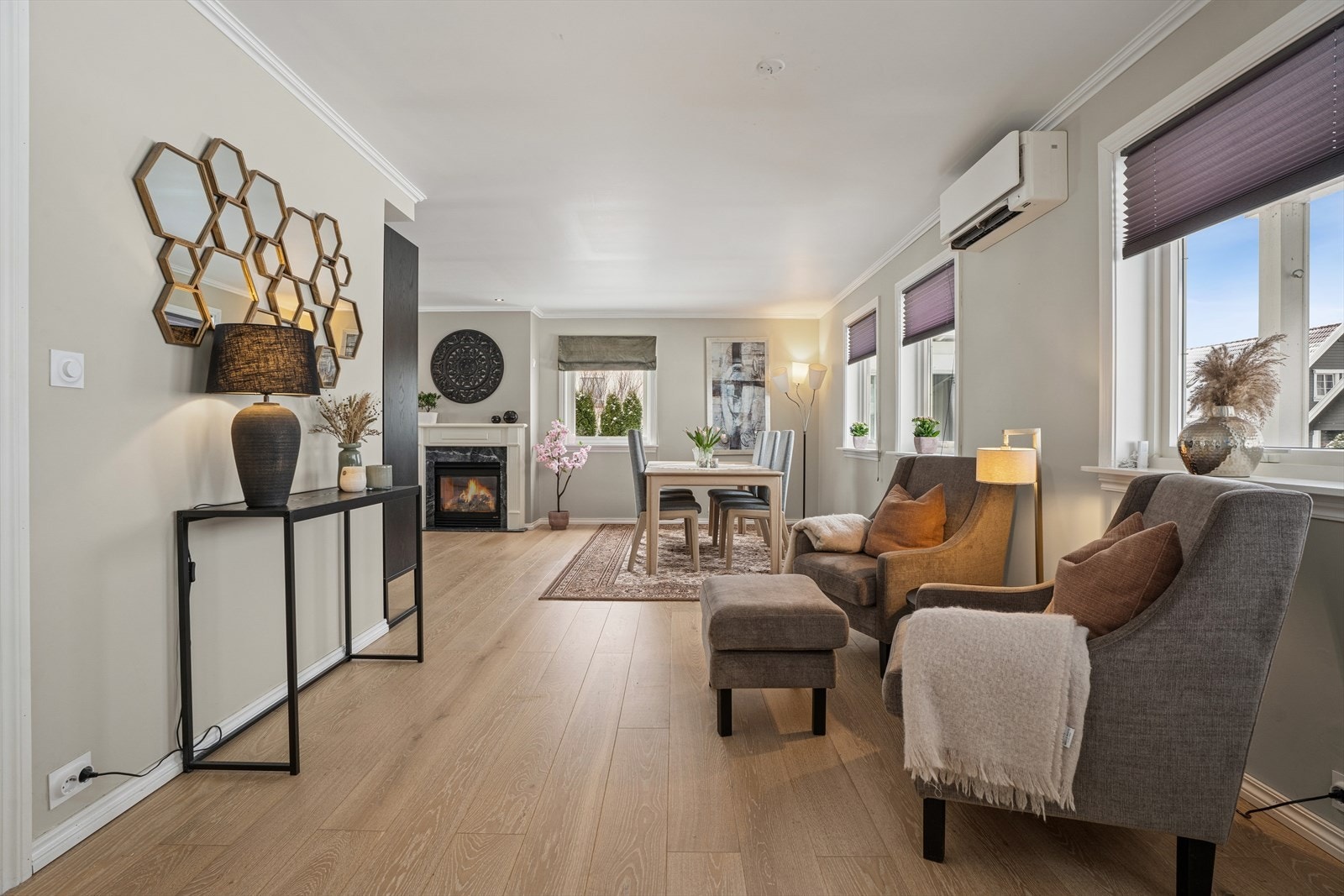 God plass til og møblere i flere soner. Galleribilde