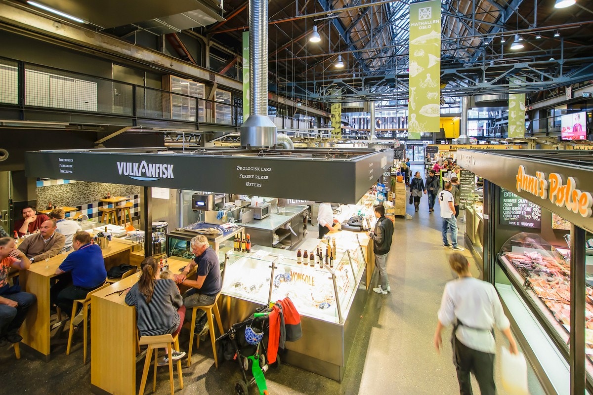 - Mathallen på Vulkan - Galleribilde