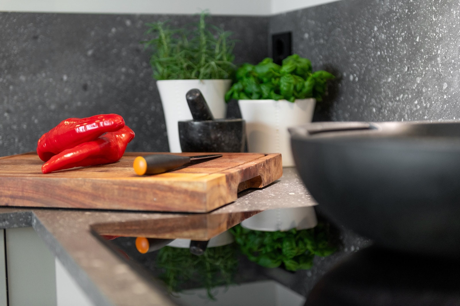 Detaljebilde tatt på kjøkkenet Galleribilde