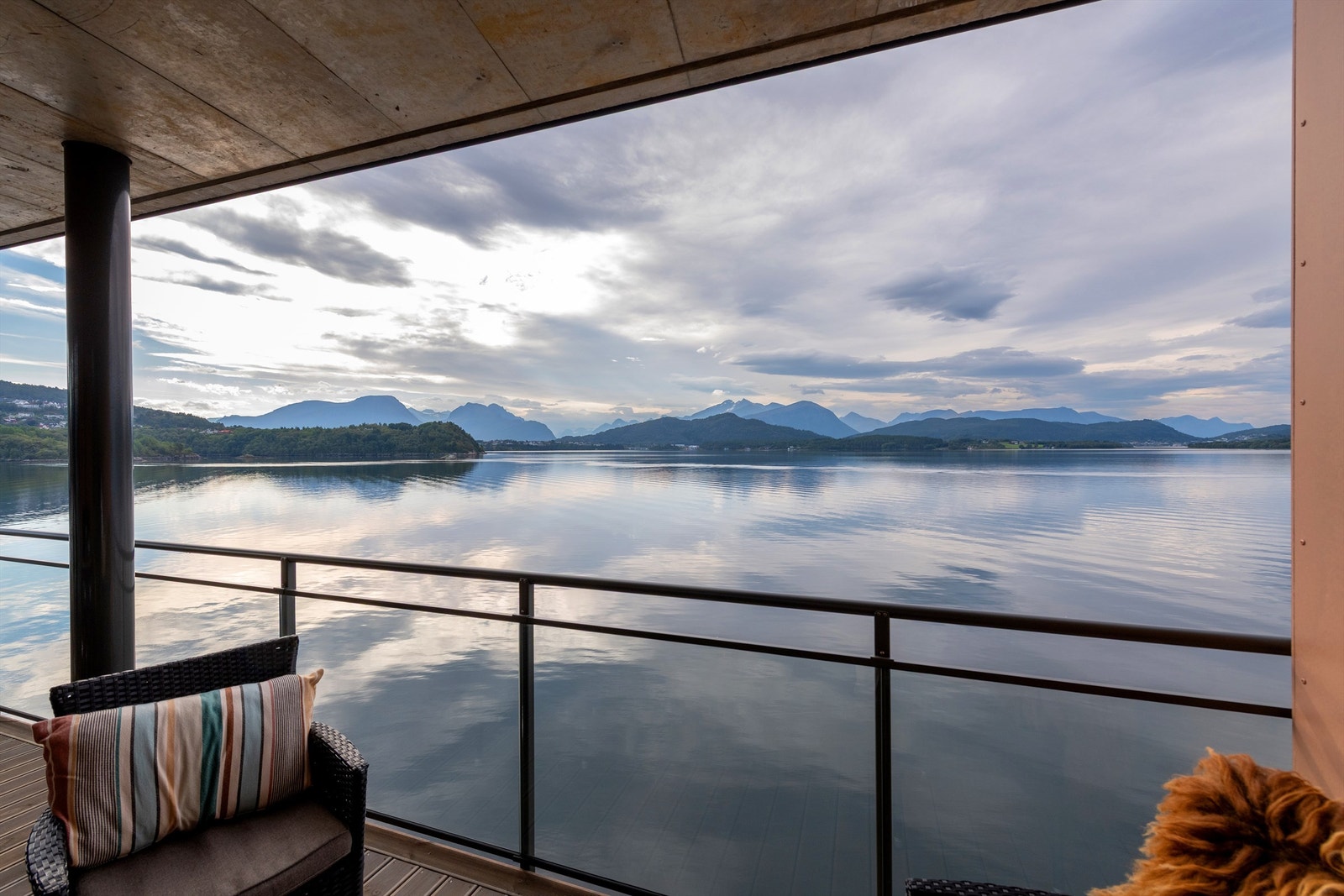 Nydelig sjøutsikt Galleribilde