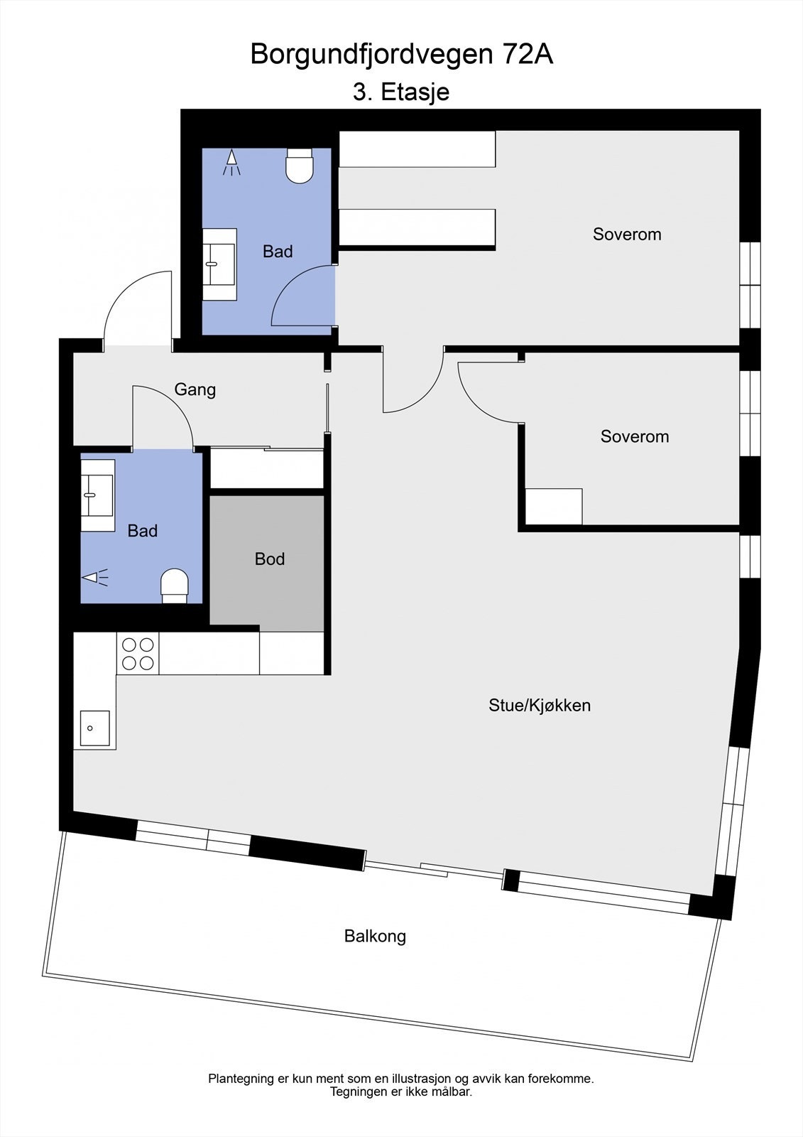 2 D plantegning Galleribilde