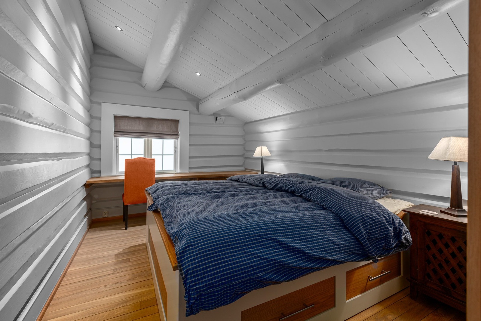 Soverom nr. 5 i loftetasje. Galleribilde