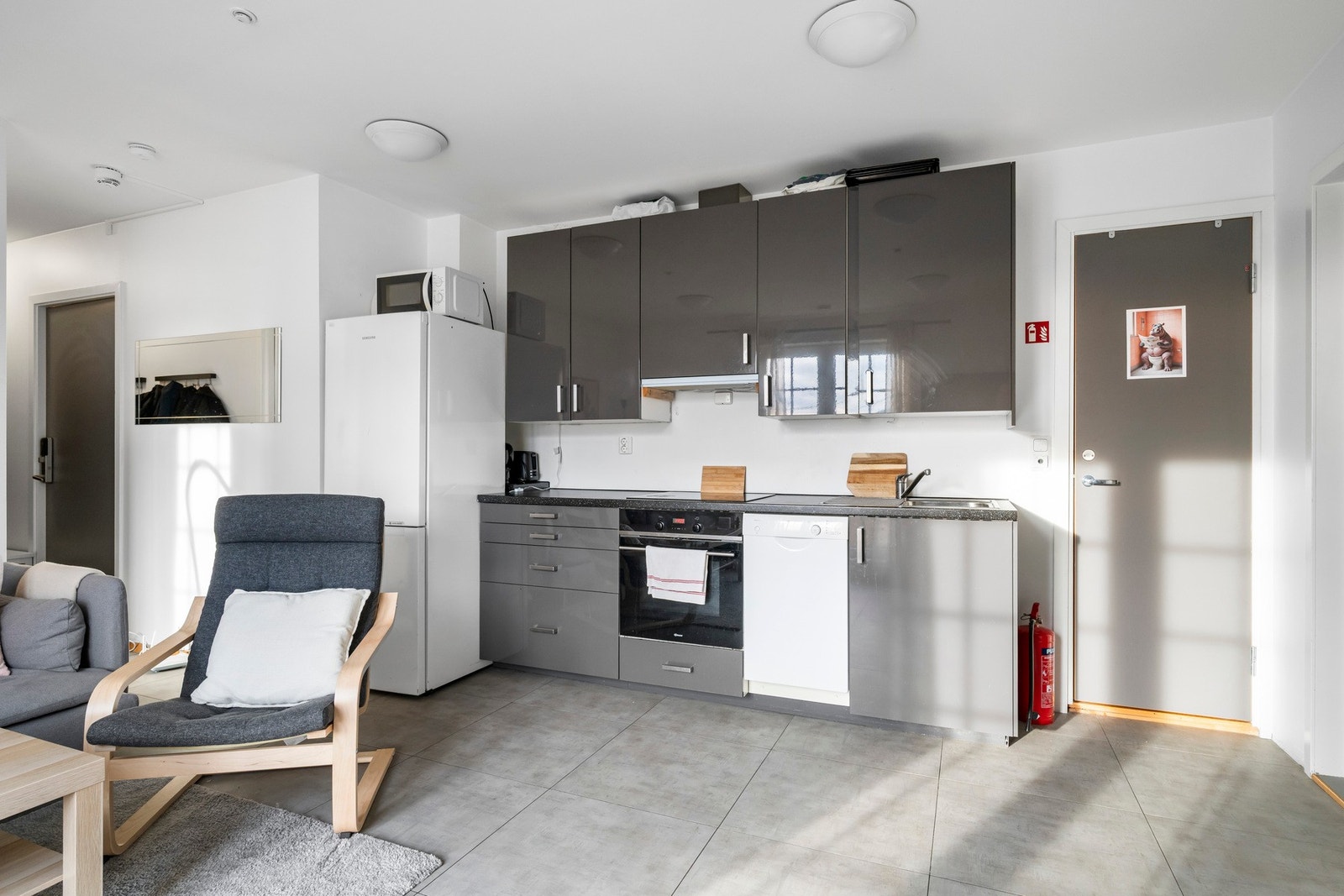 Store deler av leiligheten oppgradert rundt 2013/2014 Galleribilde