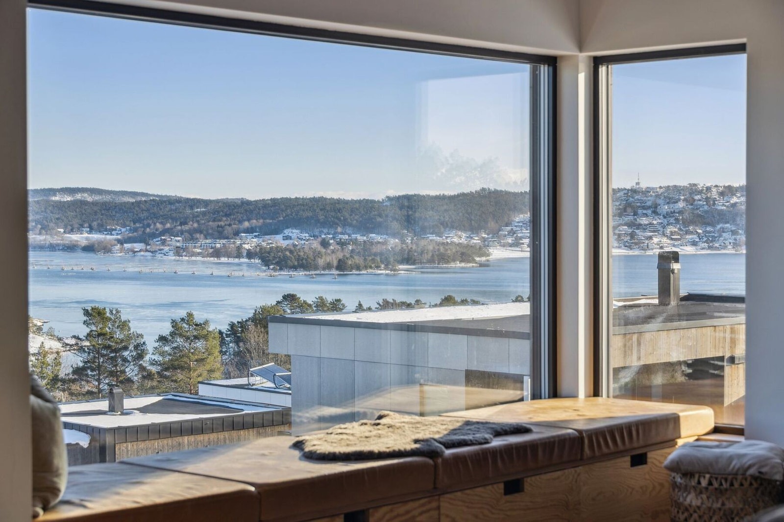 Perfekt plass for morgenkaffen. Galleribilde