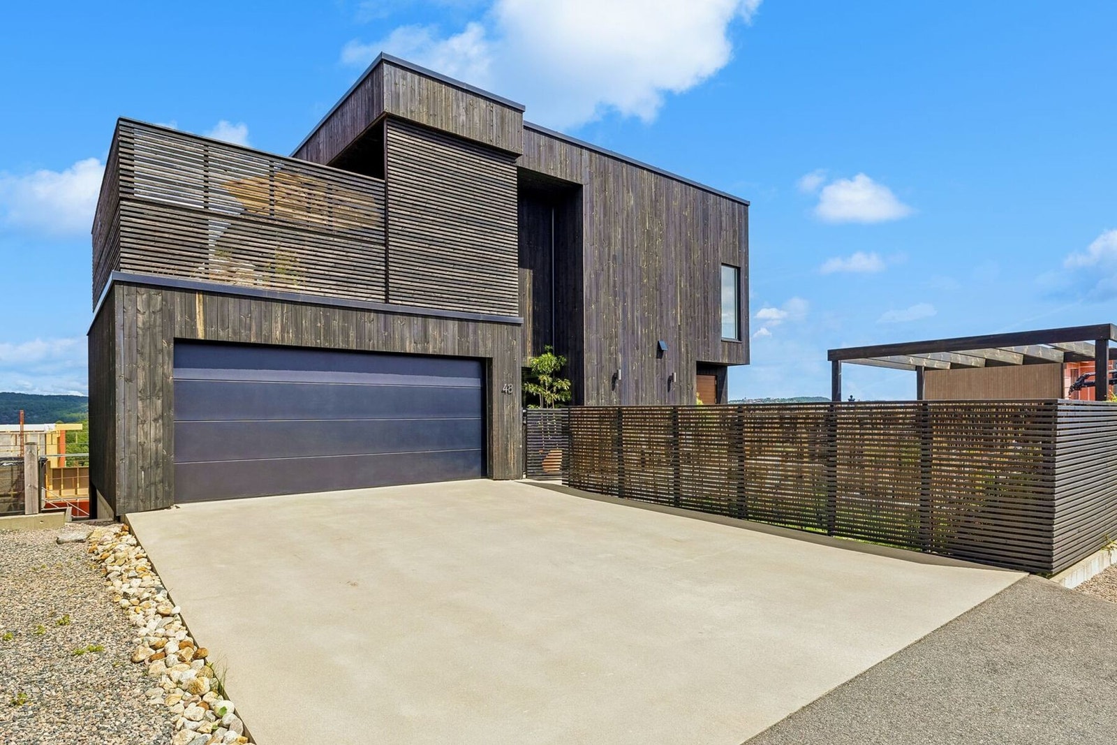 Fasadebilde av huset. Galleribilde