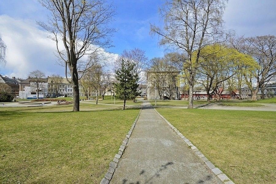 Lademoparken er rett ved Galleribilde