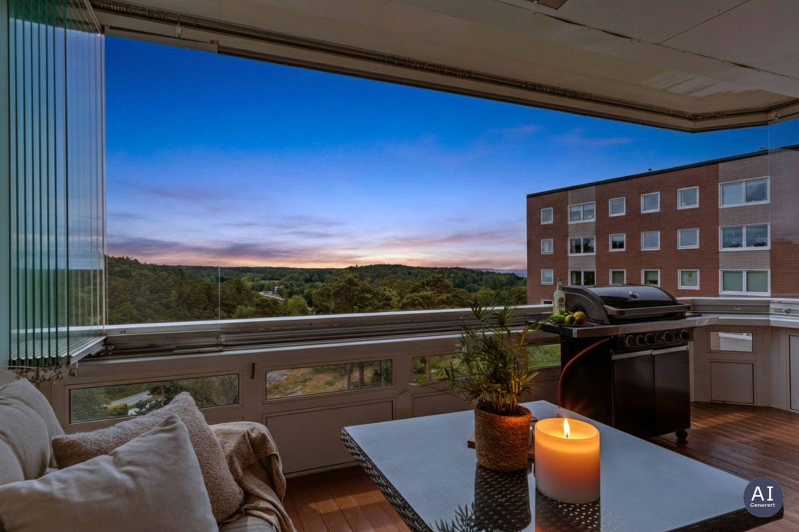 Velkommen til Rugdeveien 2! Fin leilighet i 3. etasje med fantastisk utsikt. Galleribilde