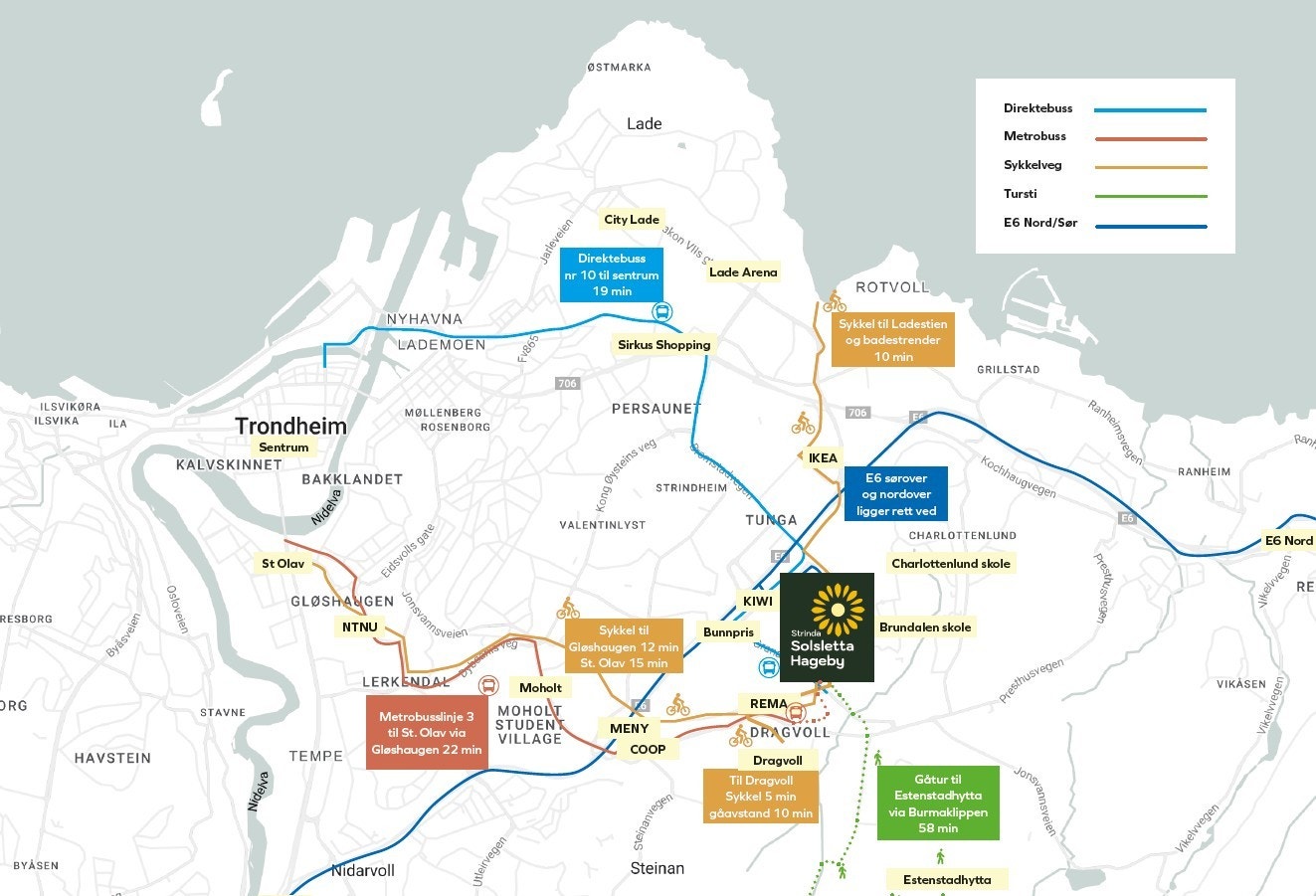 Solsletta område. Galleribilde