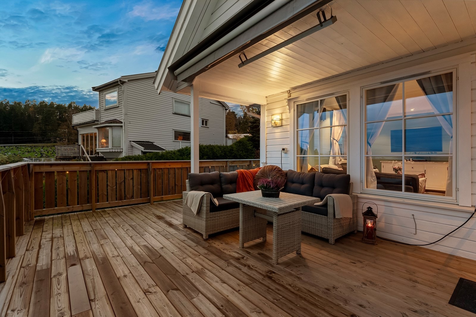 Verandaen er på 71 kvm med god plass til innredning. Galleribilde