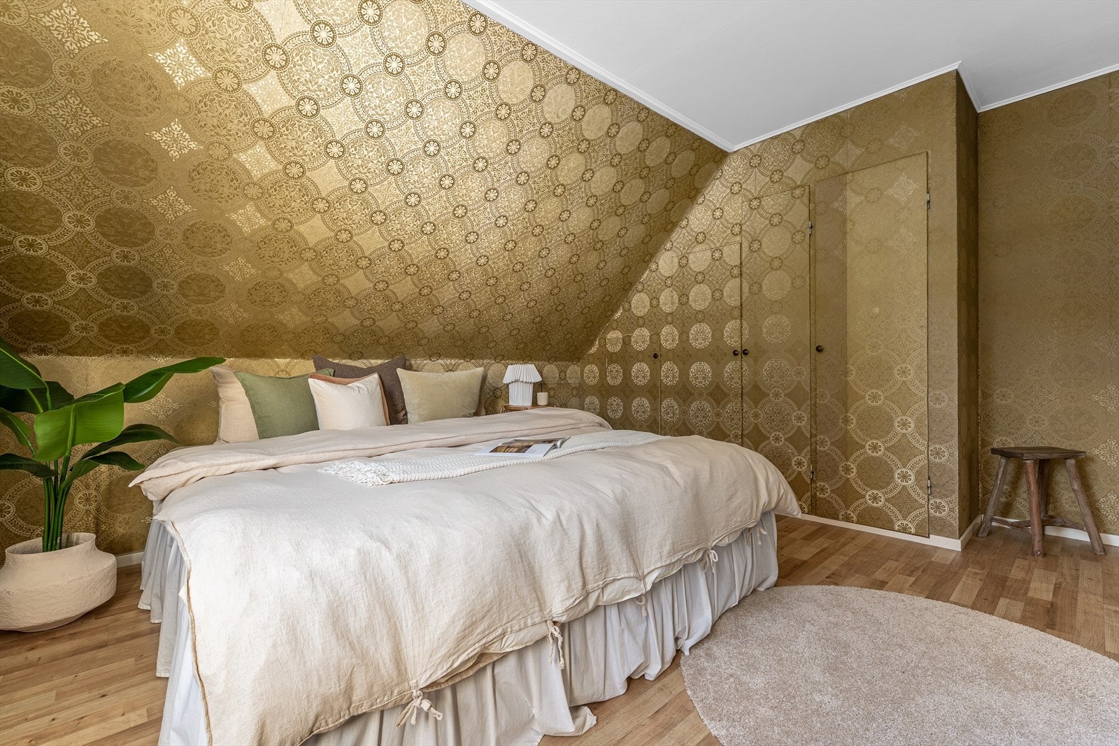 Stilige farger og fransk balkong Galleribilde