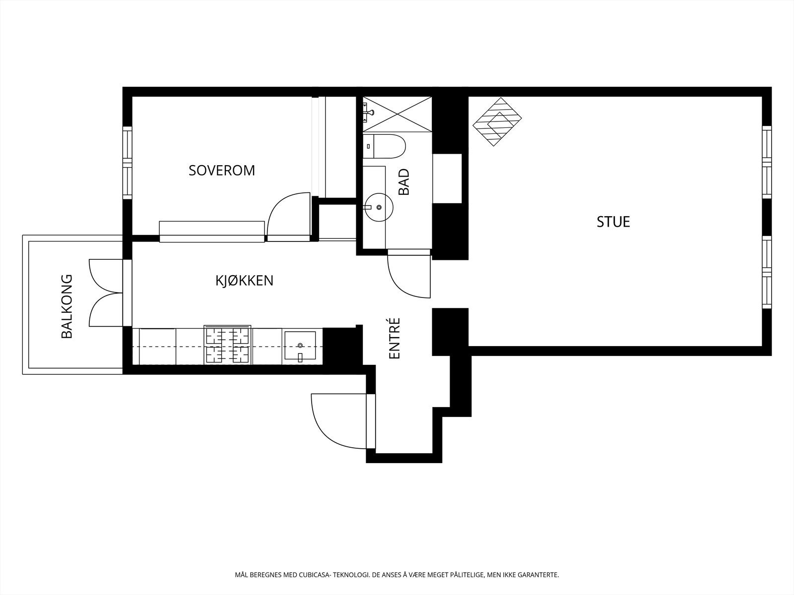 Plantegning. Galleribilde