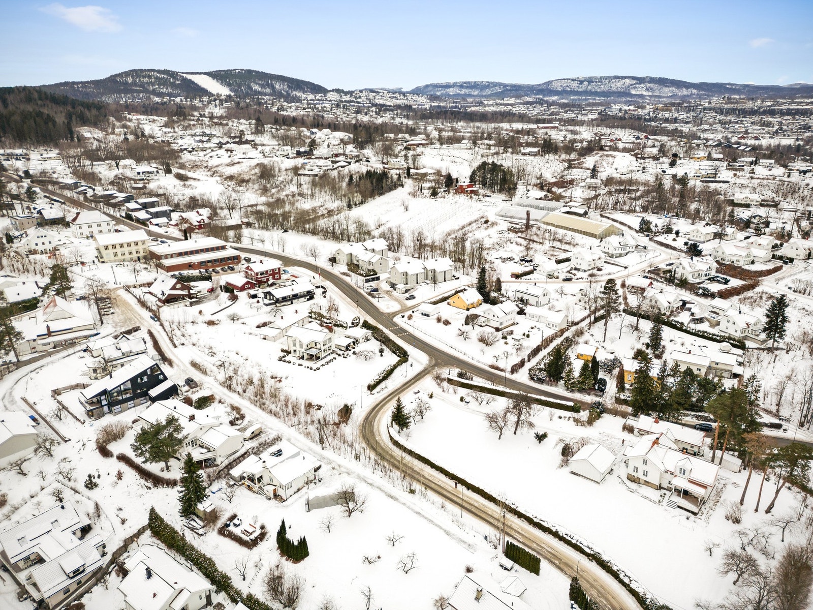 Hjørnetomt på ca. 733,5 m2 Galleribilde