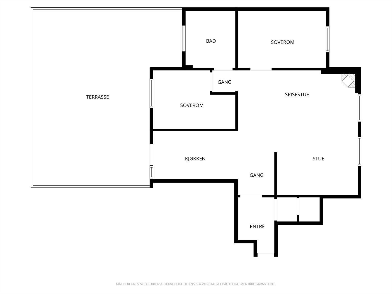 Plantegning. Galleribilde