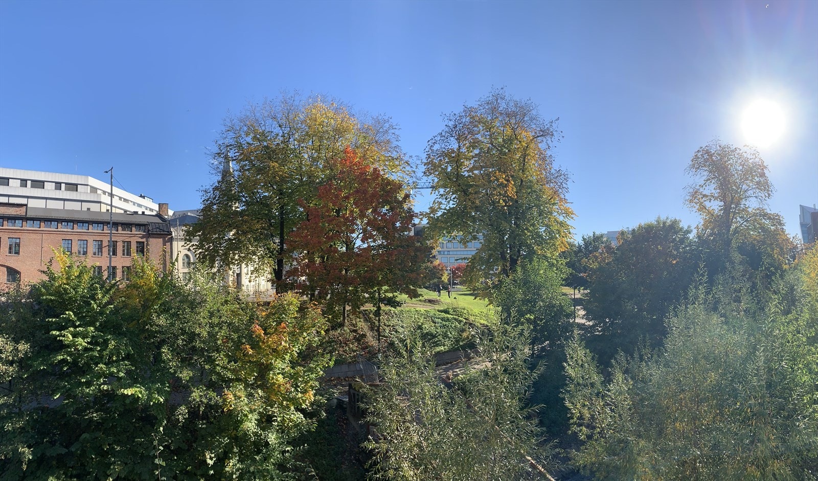 Selgers privat bilde fra balkongen - utsikt. Galleribilde