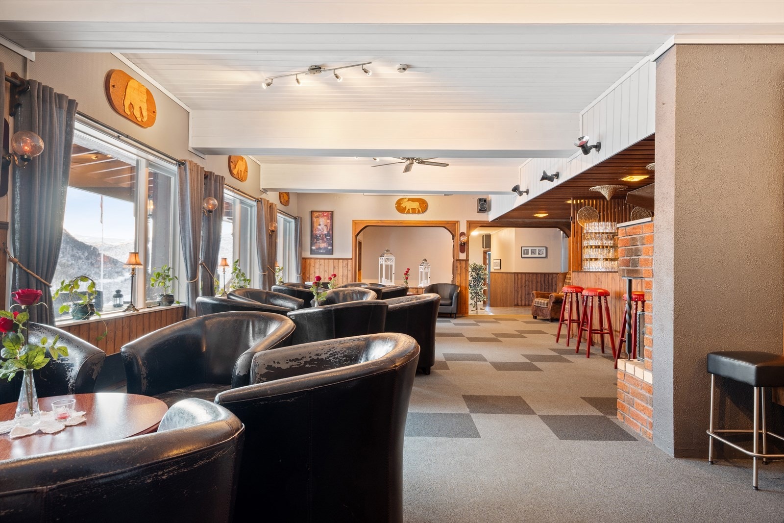 Vossestrand Hotel har en rekke fasiliteter som en kan benytte innenfor hotellets åpningstider. Galleribilde