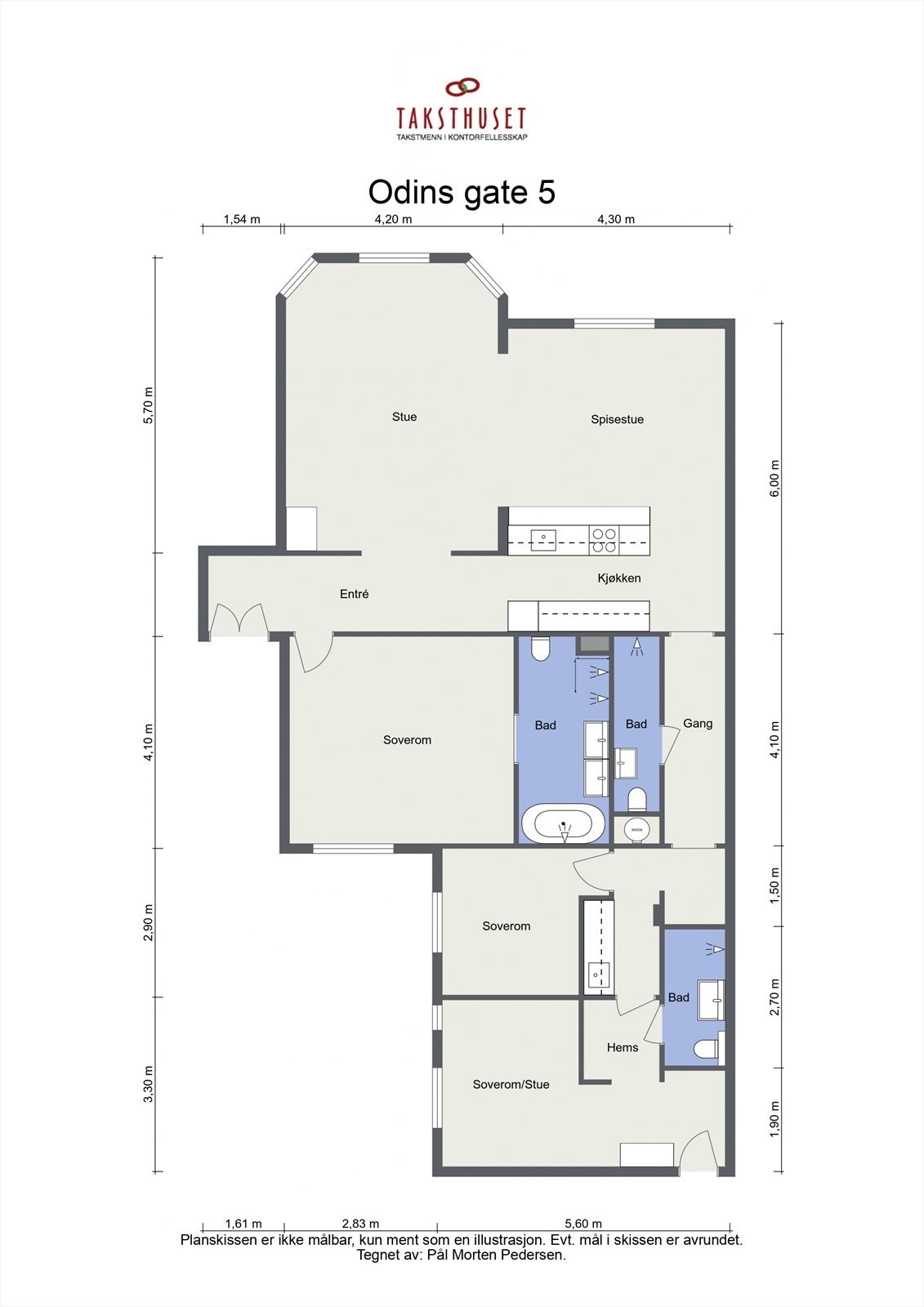 Plantegning. Galleribilde