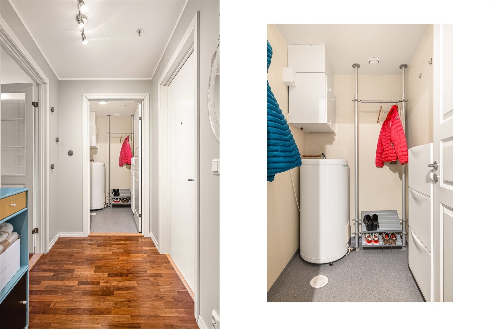 Entre/gang og innebod. Galleribilde