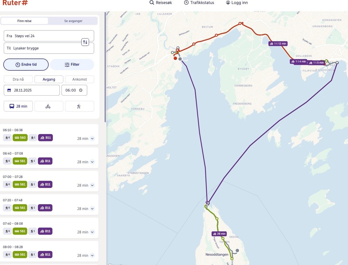 Under 30 minutter til oslo. Enda raskere om man sykler kyststien til brygga (3 min) Galleribilde