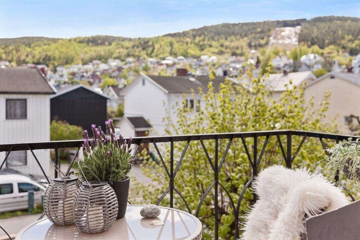 Utsikt fra Balkong Galleribilde