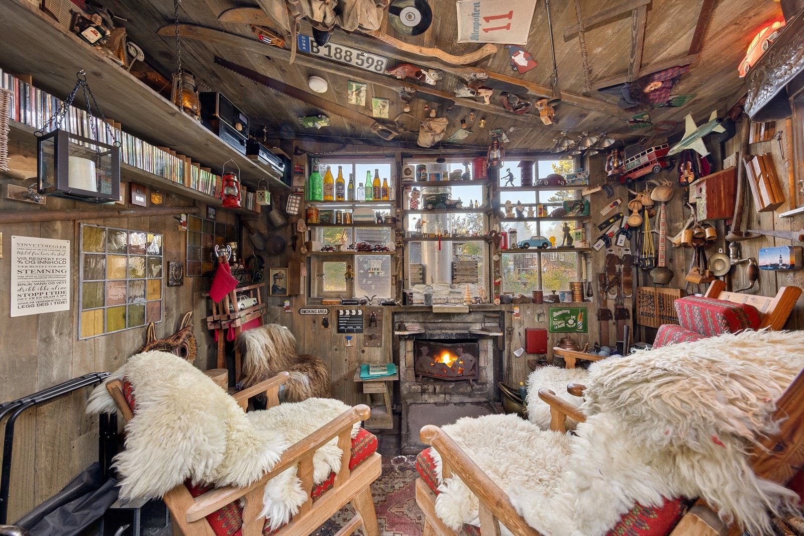 Fra utestuen Galleribilde