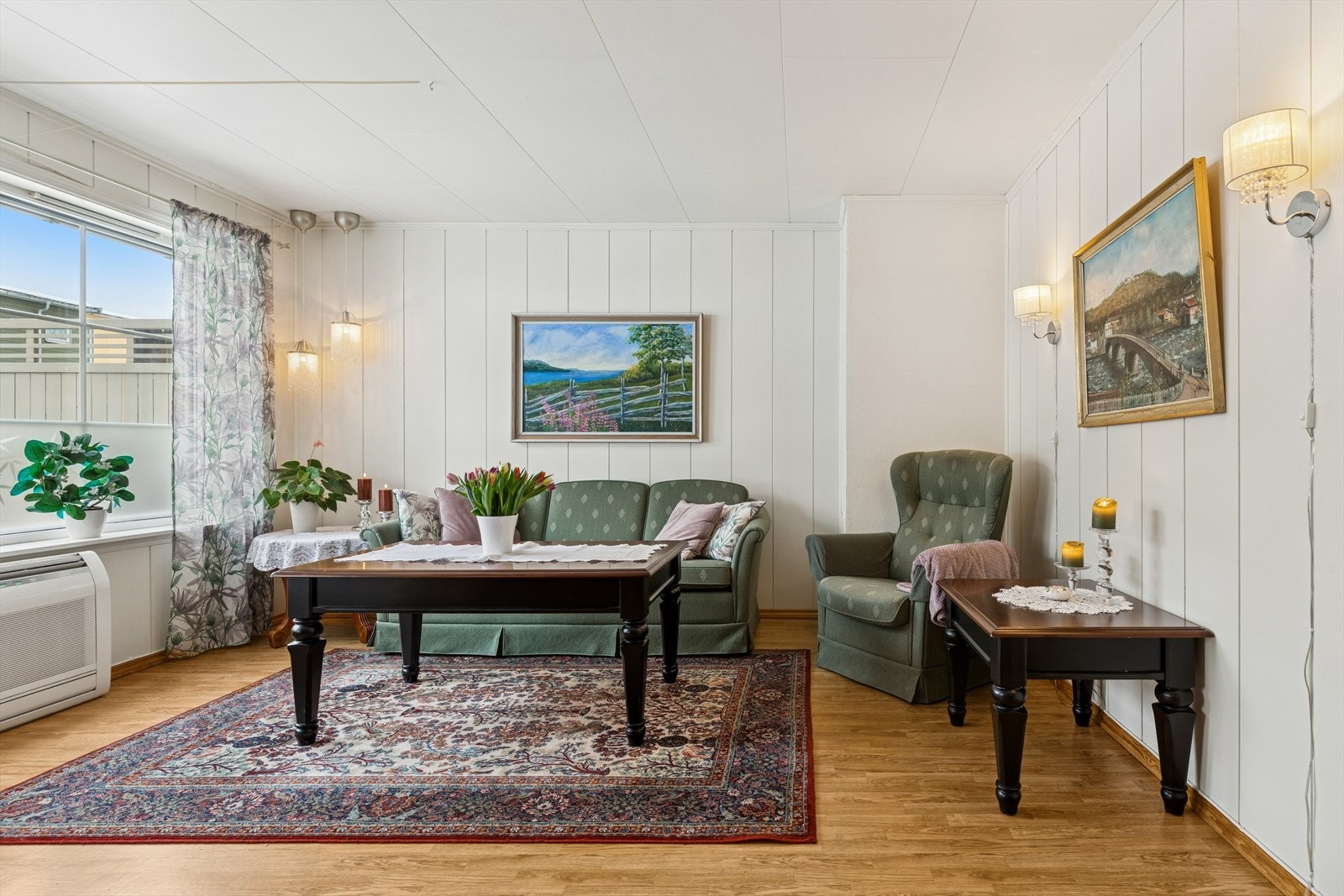 Det er også mulig å installere peis ved pipen i høyre hjørne. Galleribilde