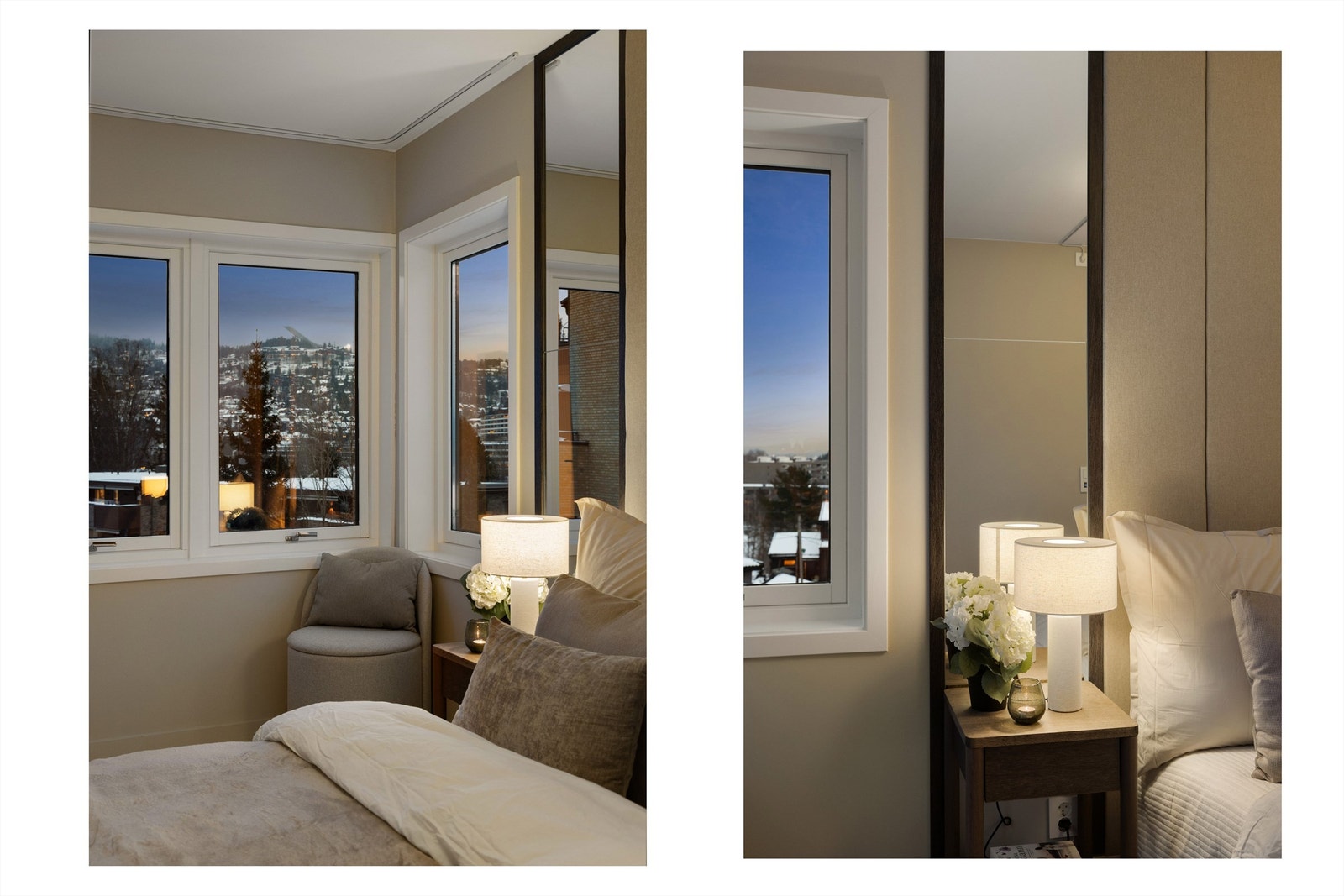 Her kan du våkne til en nydelig utsikt som strekker seg helt opp til Holmenkollen. Galleribilde