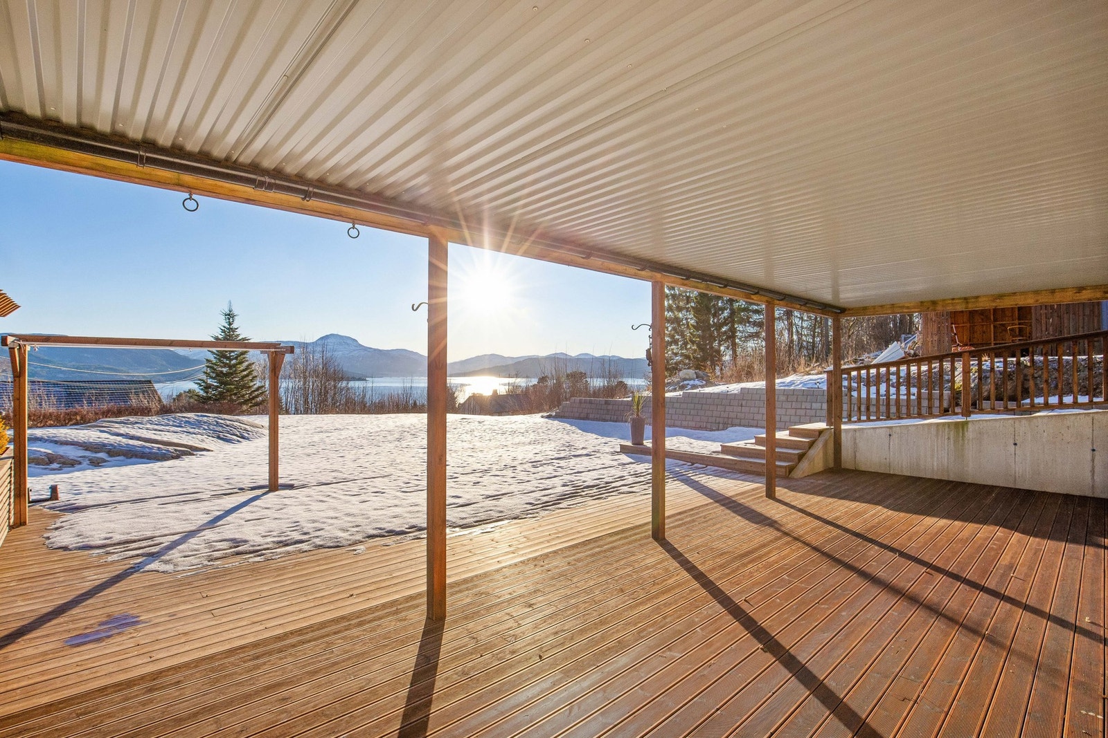 Det er også markterrasse Galleribilde