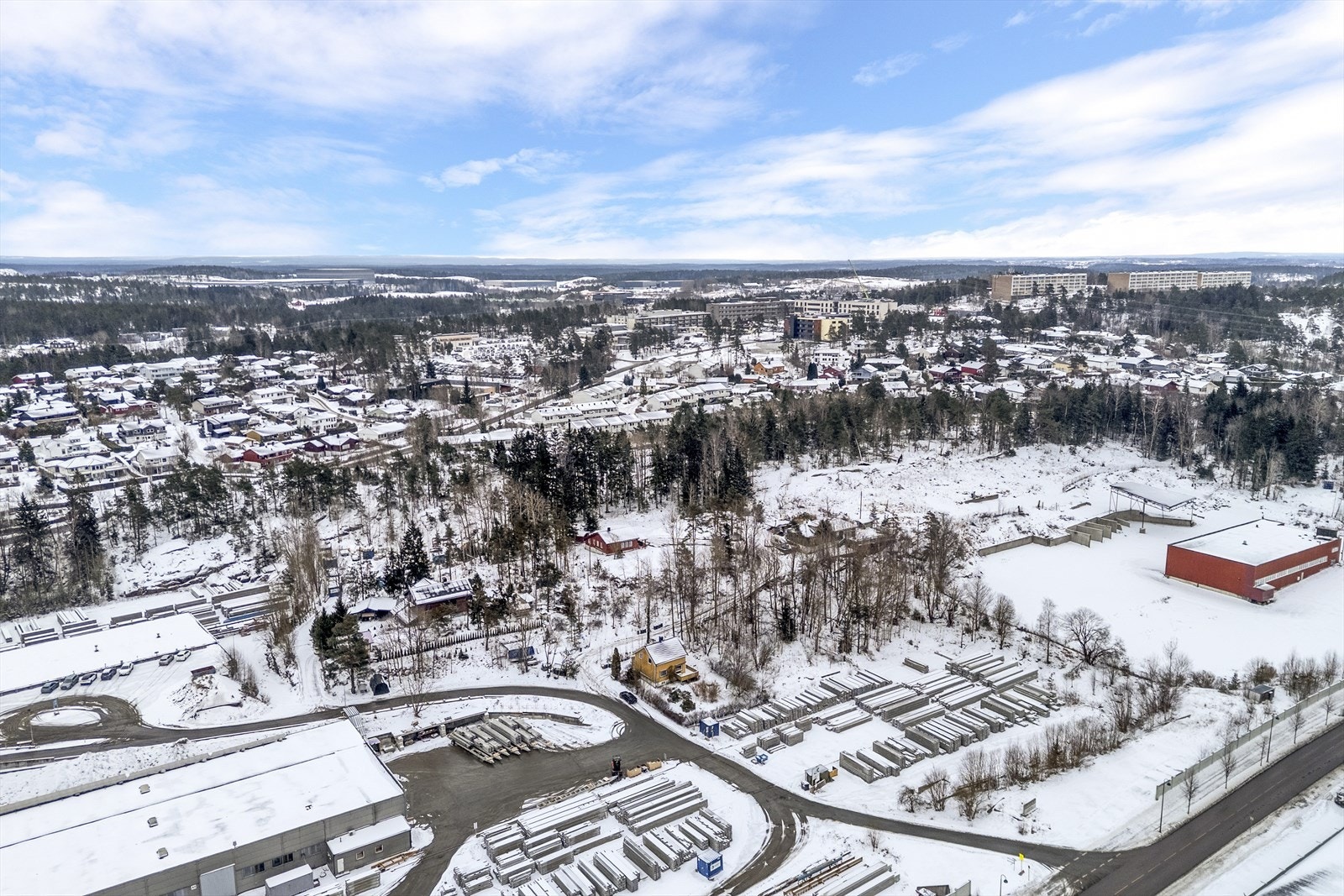Nærhet til populære boligområder Galleribilde