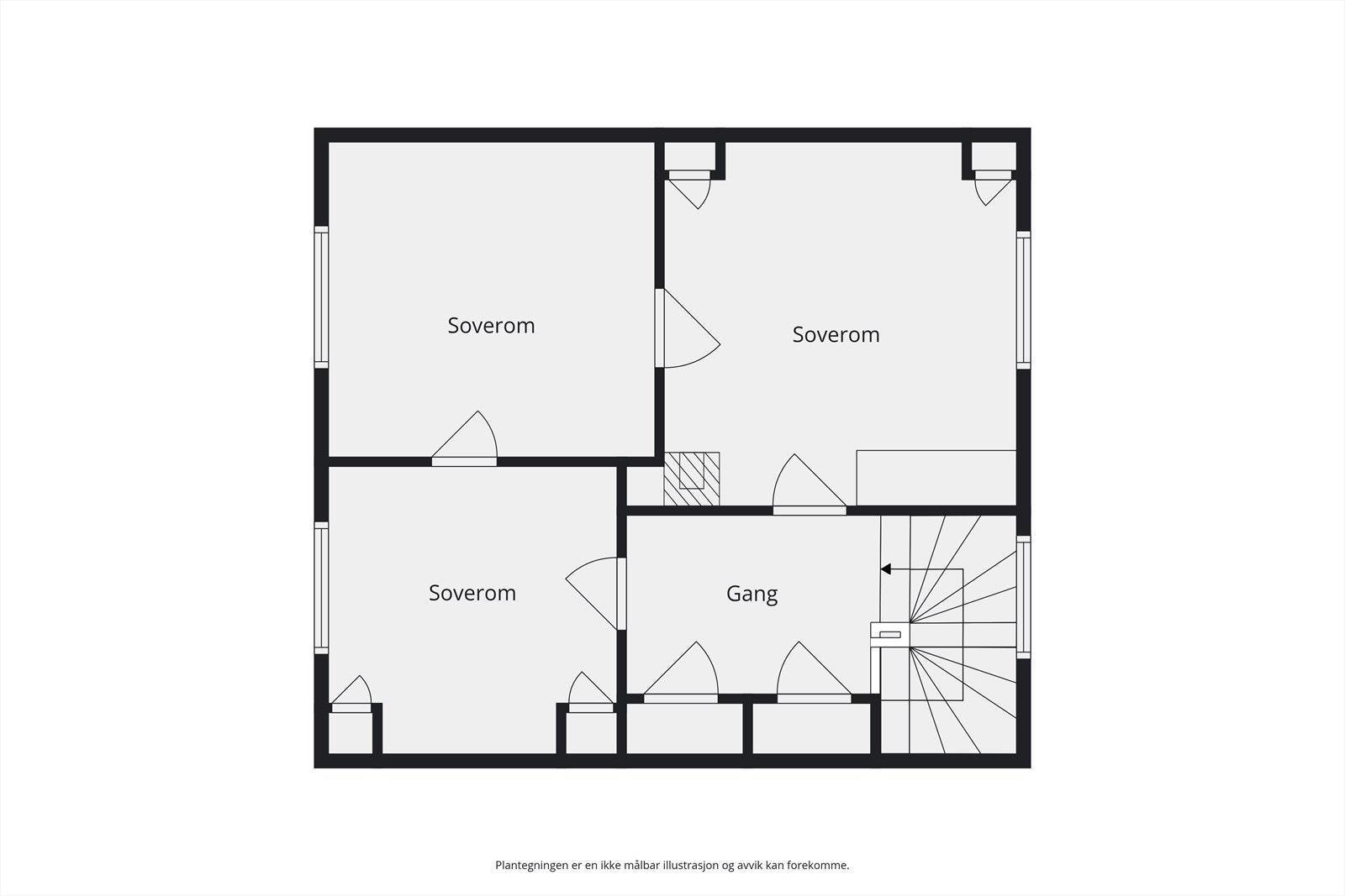 Plantegning 2. etg. Galleribilde