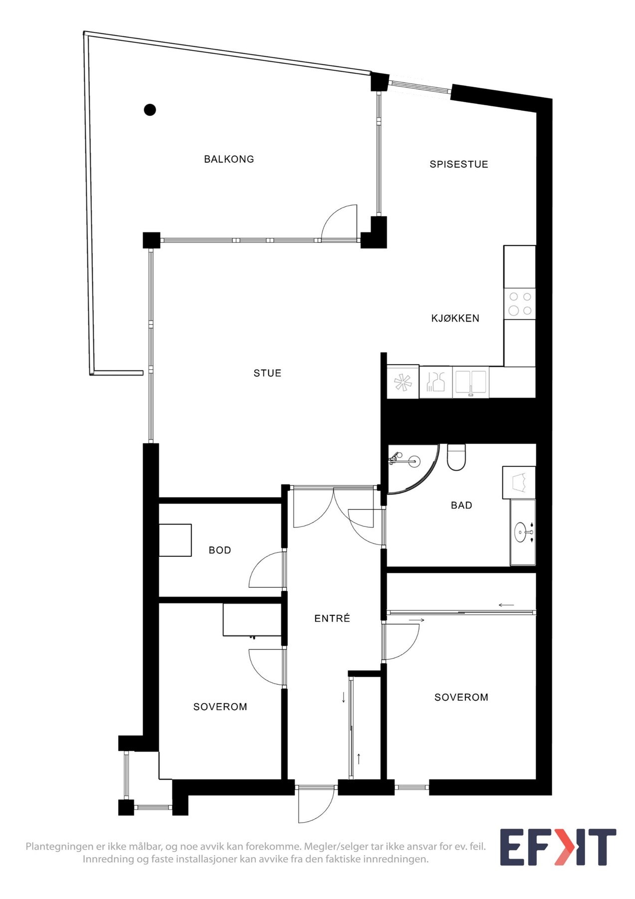 2d plantegning. Galleribilde
