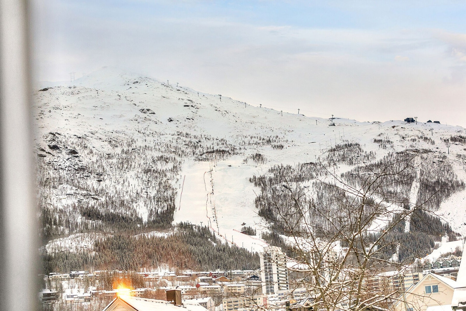 Utsikt fra stuen Galleribilde