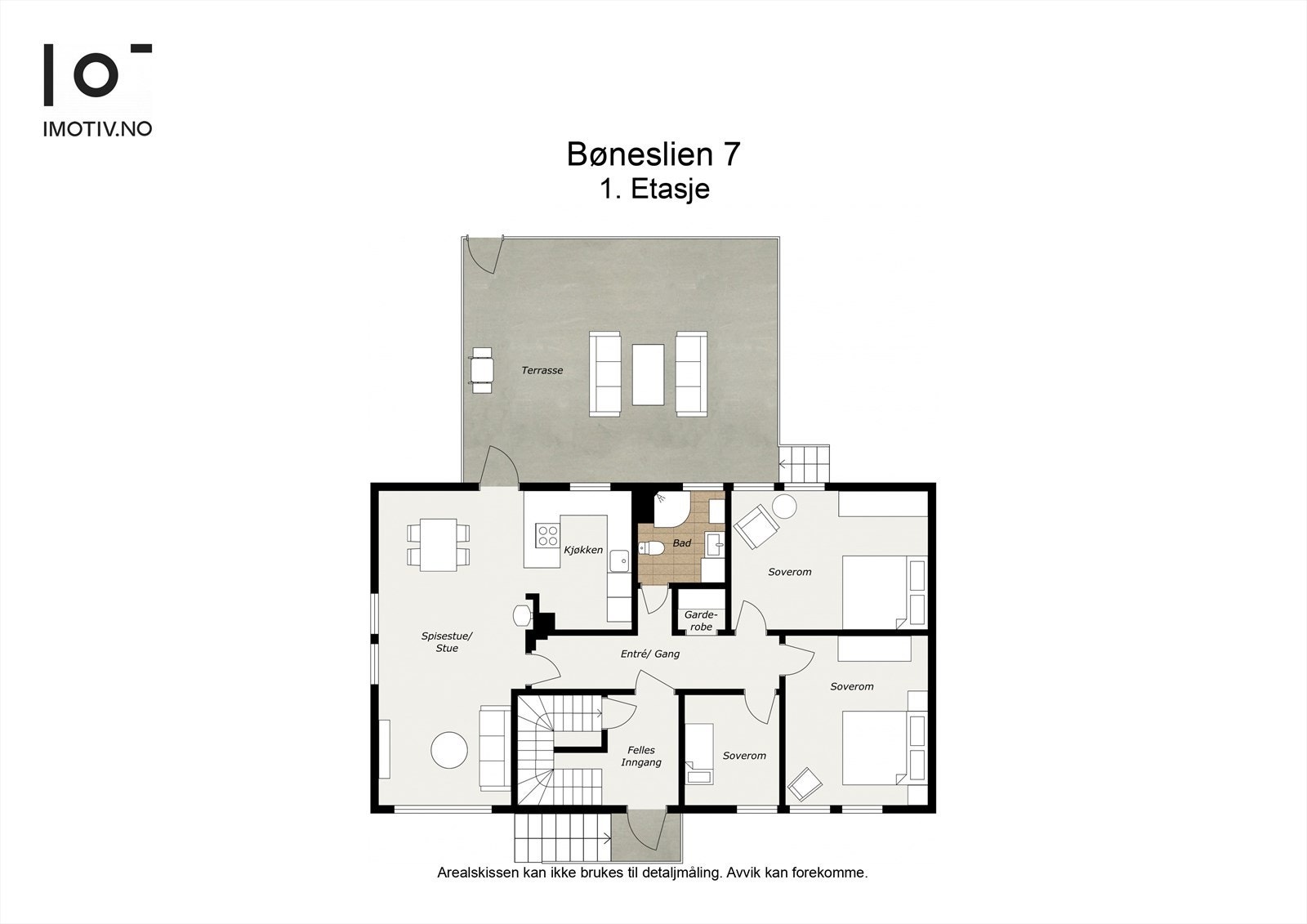 - Plantegning 1. etasje - Galleribilde