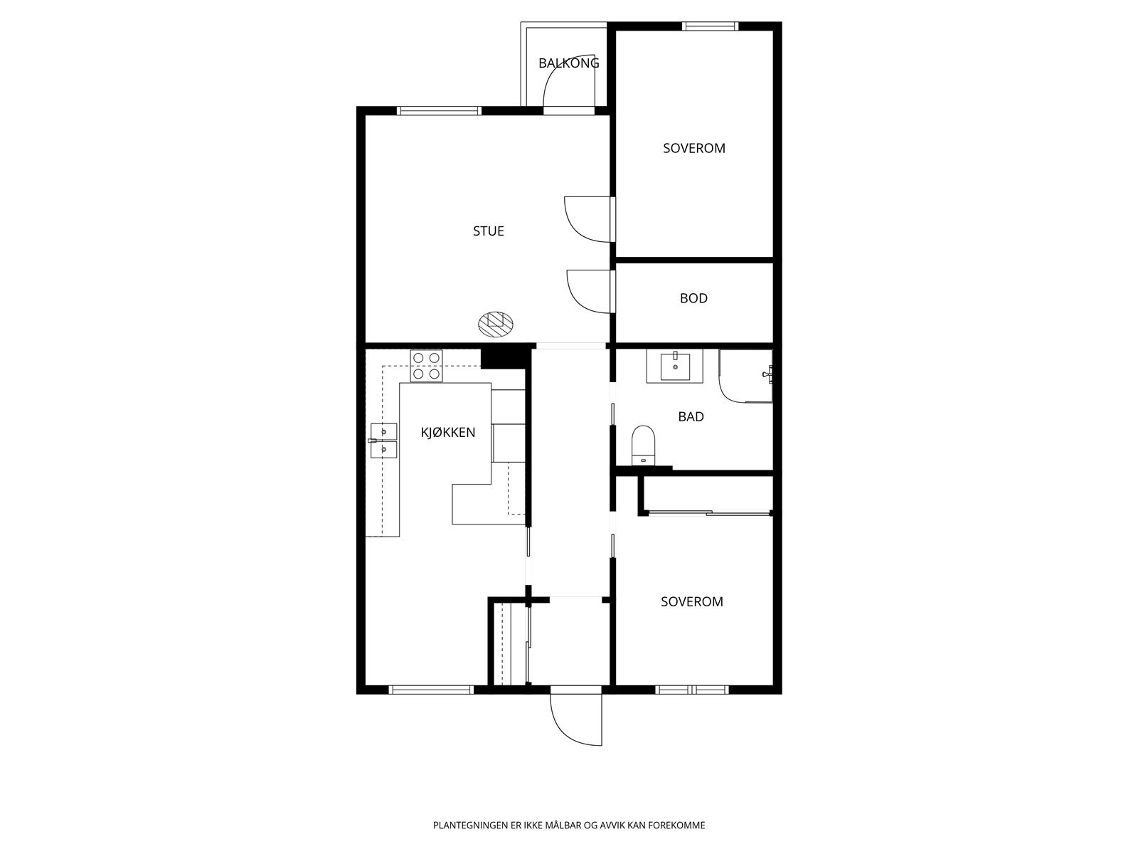 Plantegning. Galleribilde