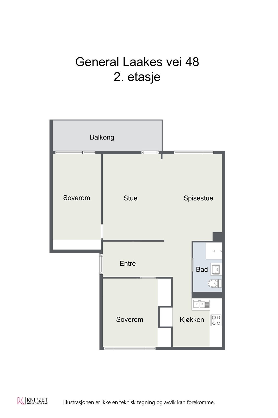 Plantegning 2. etg. Galleribilde