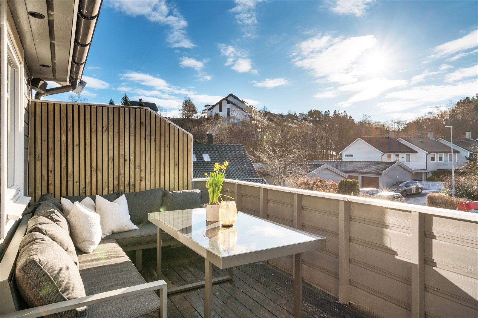 Her kan du lene deg tilbake å nyte vakre vår- og sommerdager! Galleribilde